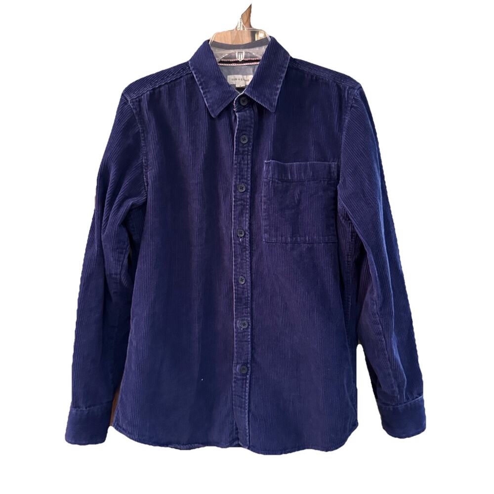 Sun & Stone Shacke M Corduroy Blue medium long sleeve, chore, utility, gorpcore